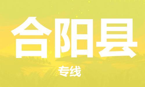 天津到合阳县货运公司_天津到合阳县物流货运专线