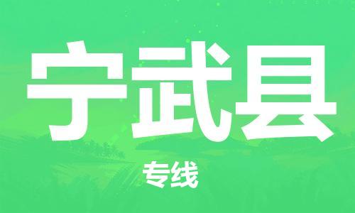 天津到宁武县货运公司_天津到宁武县物流货运专线
