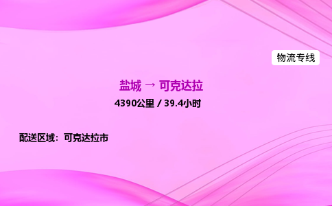 盐城到可克达拉货运公司_盐城到可克达拉物流专线_盐城到可克达拉物流公司
