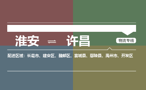 淮安到许昌物流专线-淮安至许昌货运公司「市县派送」