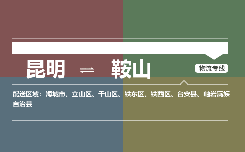 昆明到鞍山物流专线-昆明至鞍山货运公司