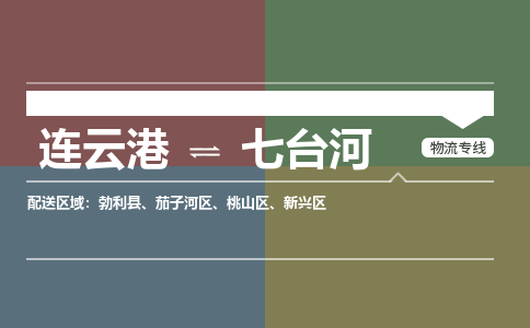连云港到七台河物流专线-直达货运专线-连云港到七台河物流公司