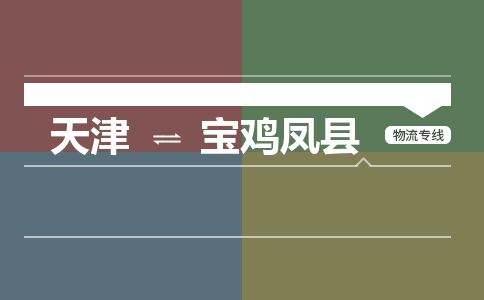天津到宝鸡凤县物流专线-宝鸡凤县到天津货运公司-物流专线量大价优