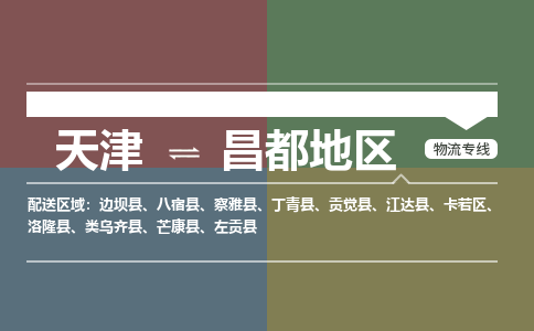 天津到昌都地区物流专线-天津到昌都地区货运公司-门到门一站式服务