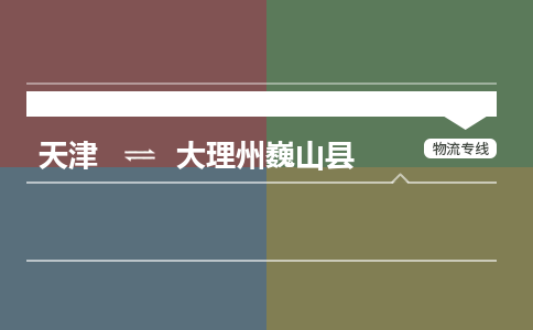 天津到大理州巍山县物流专线-大理州巍山县到天津货运公司-家具运输专线