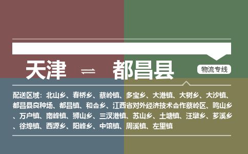 天津到都昌县货运公司_天津到都昌县物流专线「全额保价」