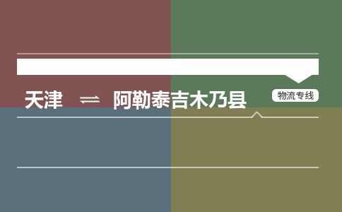 天津到阿勒泰吉木乃县物流专线-阿勒泰吉木乃县到天津货运公司-五金交电运输专线