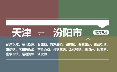 天津到汾阳市物流专线-汾阳市到天津货运公司-日用品运输专线