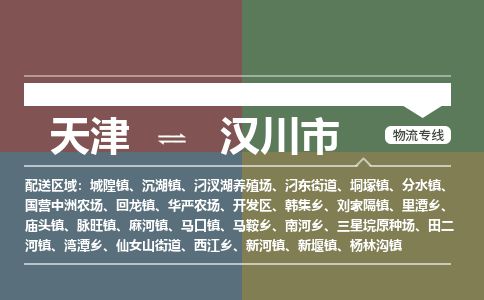 天津到汉川市货运公司_天津到汉川市物流专线「全境辐射」