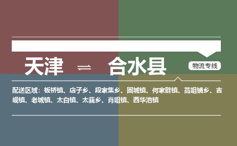 天津到合水县货运公司_天津到合水县物流专线会展项目货物运输专线
