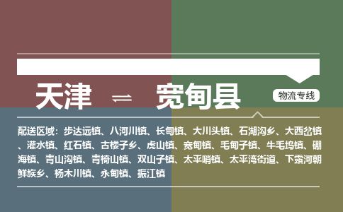天津到宽甸县货运公司_天津到宽甸县物流专线「直达往返」