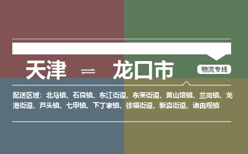 天津到龙口市物流专线-龙口市到天津货运公司-物流专线每天发车