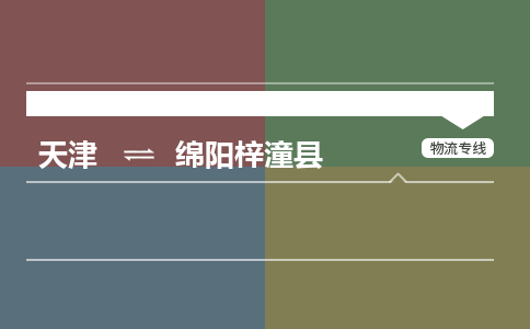 天津到绵阳梓潼县物流专线-绵阳梓潼县到天津货运公司-贵重货物运输专线