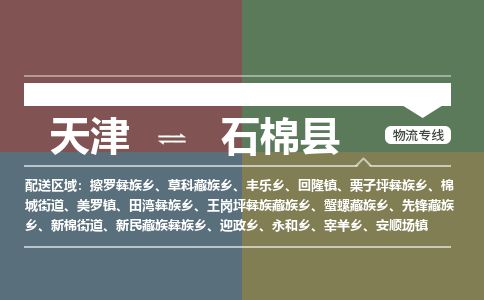 天津到石棉县货运公司_天津到石棉县物流专线「运费多少」