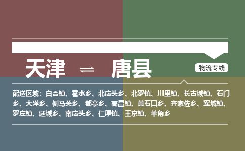 天津到唐县货运公司_天津到唐县物流货运专线