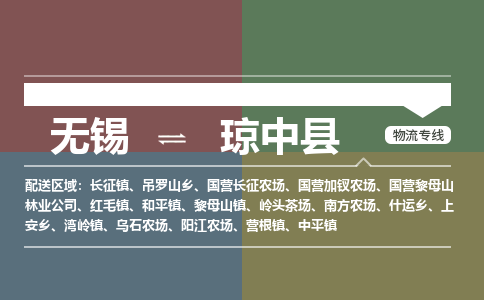 无锡到琼中县物流专线,无锡到琼中县物流公司「实时跟踪」