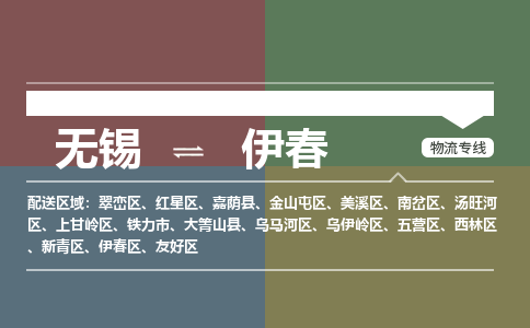 无锡到伊春物流专线,无锡到伊春物流公司「免费取件」