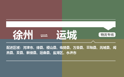 徐州到运城物流专线-运城至徐州物流公司-运城到徐州货运专线
