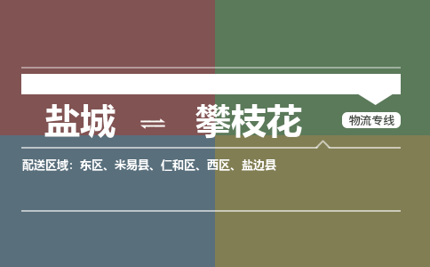 盐城到攀枝花货运公司_盐城到攀枝花物流专线_盐城到攀枝花物流公司