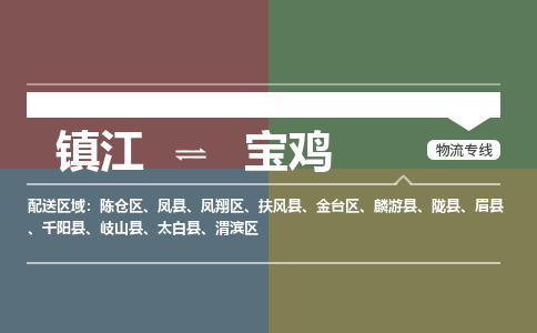 镇江到宝鸡物流公司-镇江到宝鸡货运专线（全/境-派送）