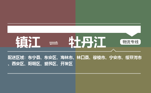 镇江到牡丹江物流公司-镇江到牡丹江货运专线（全/境-派送）