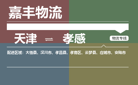 天津到孝感物流公司-天津至孝感专线-天津到孝感货运公司