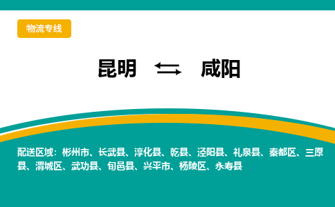 昆明到咸阳物流专线-昆明至咸阳货运公司