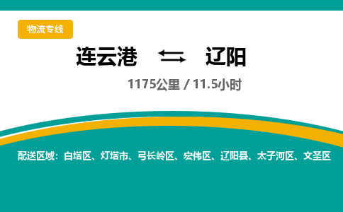 连云港到辽阳物流专线-直达货运专线-连云港到辽阳物流公司