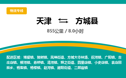 天津到方城县货运公司_天津到方城县物流货运专线