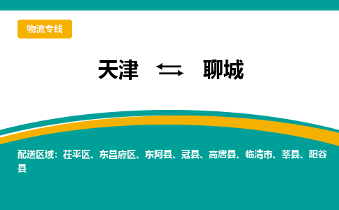 天津到聊城物流公司-天津至聊城专线-天津到聊城货运公司