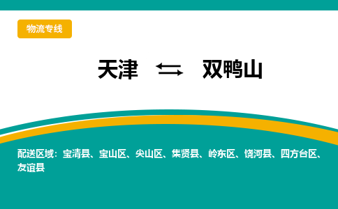 天津到双鸭山货运专线-天津到双鸭山货运公司-门到门一站式物流服务