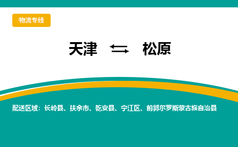 天津到松原物流专线-天津到松原货运公司（直-送/无盲点）