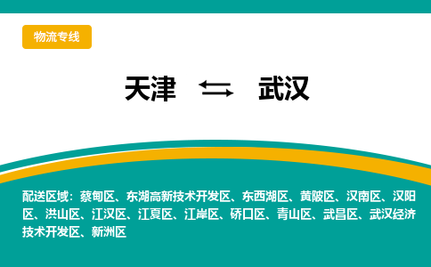 天津到武汉物流专线-天津到武汉物流公司