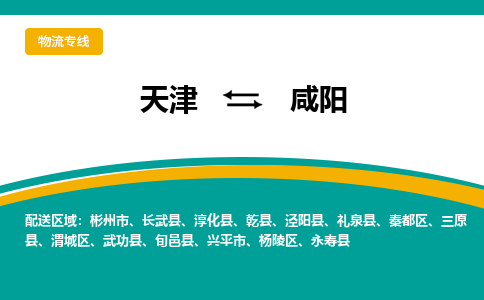 天津到咸阳物流公司|天津至咸阳物流专线（区域内-均可派送）