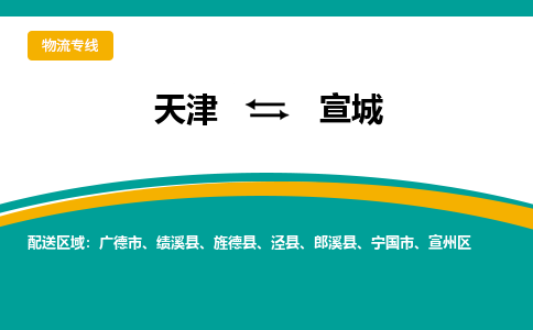 天津到宣城物流专线-天津到宣城货运公司（直-送/无盲点）