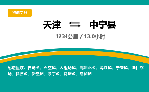 天津到中宁县货运公司_天津到中宁县物流货运专线