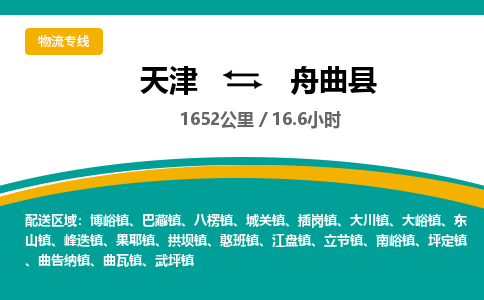 天津到舟曲县货运公司_天津到舟曲县物流专线物流专线每天发车