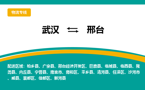 武汉至邢台物流公司|武汉到邢台货运专线