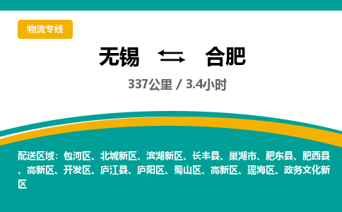 无锡到合肥物流专线,无锡到合肥物流公司「准时到厂」