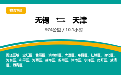 无锡到天津物流专线,无锡到天津物流公司「每天发车」