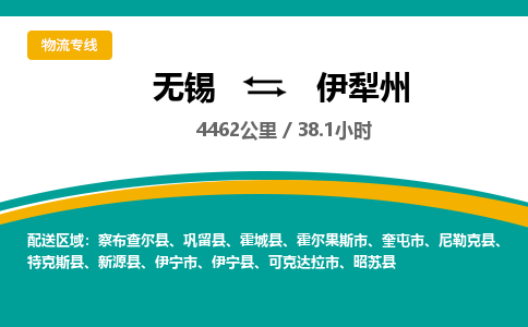 无锡到伊犁州物流专线,无锡到伊犁州物流公司「不随意加价」
