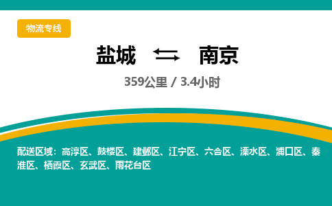 盐城到南京货运公司_盐城到南京物流专线_盐城到南京物流公司