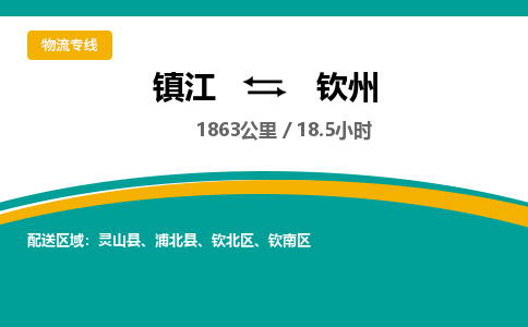 镇江到钦州物流公司-镇江到钦州货运专线（全/境-派送）