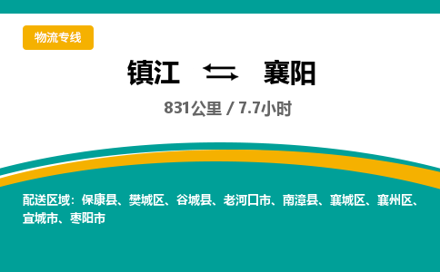 镇江到襄阳物流公司-镇江到襄阳货运专线（全/境-派送）