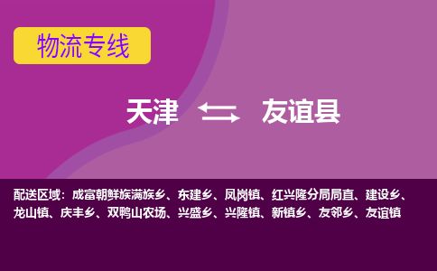 天津到友谊县货运公司_天津到友谊县物流货运专线
