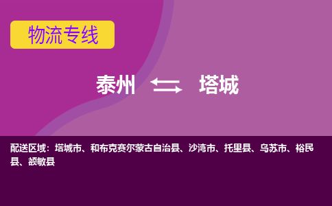 泰州到塔城物流专线-高效便捷的泰州至塔城专线