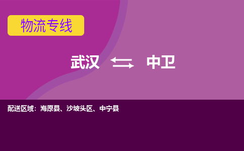 武汉至中卫物流公司|武汉到中卫货运专线