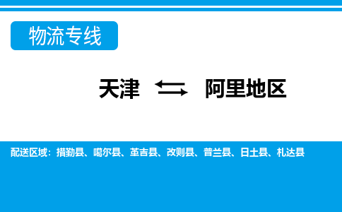 天津到阿里地区物流专线-天津到阿里地区货运公司-门到门一站式服务