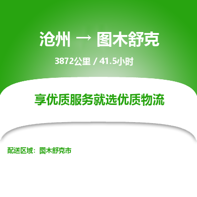 沧州到图木舒克货运公司直达物流专线_沧州到图木舒克物流公司回程车配货