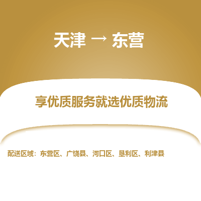 天津到东营货运公司-货运公司诚信经营「价格透明」